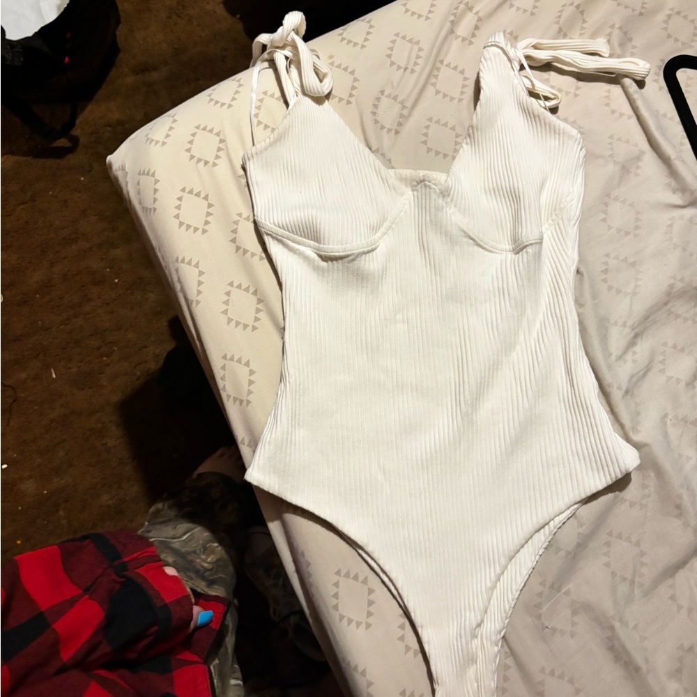 Stylish White One Piece